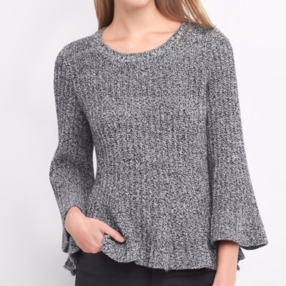 Gap peplum flare sweater